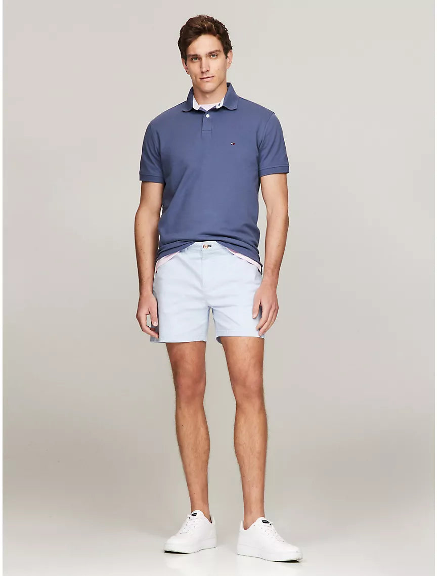 Tommy Hilfiger Slim Fit Tommy Polo - Bank Blue