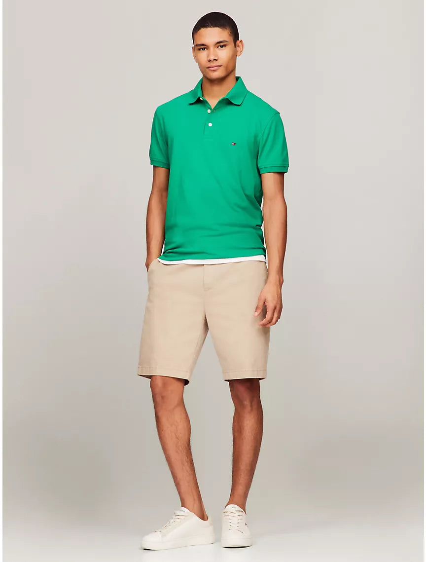 Tommy Hilfiger Slim Fit Tommy Polo - Palm Leaf