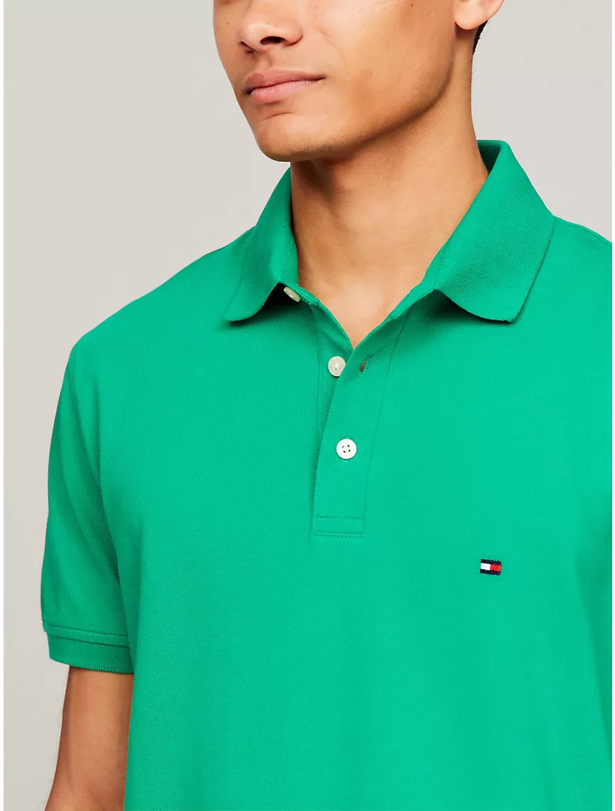 Tommy Hilfiger Slim Fit Tommy Polo - Palm Leaf