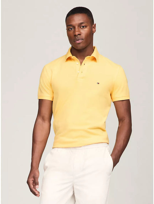 Tommy Hilfiger Slim Fit Tommy Polo - Daisy Yellow