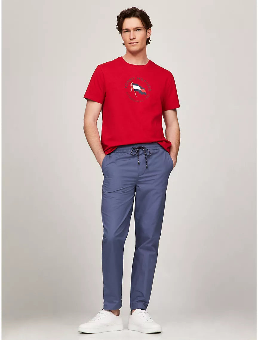 Tommy Hilfiger TH Flag Graphic T-Shirt - Primary Red