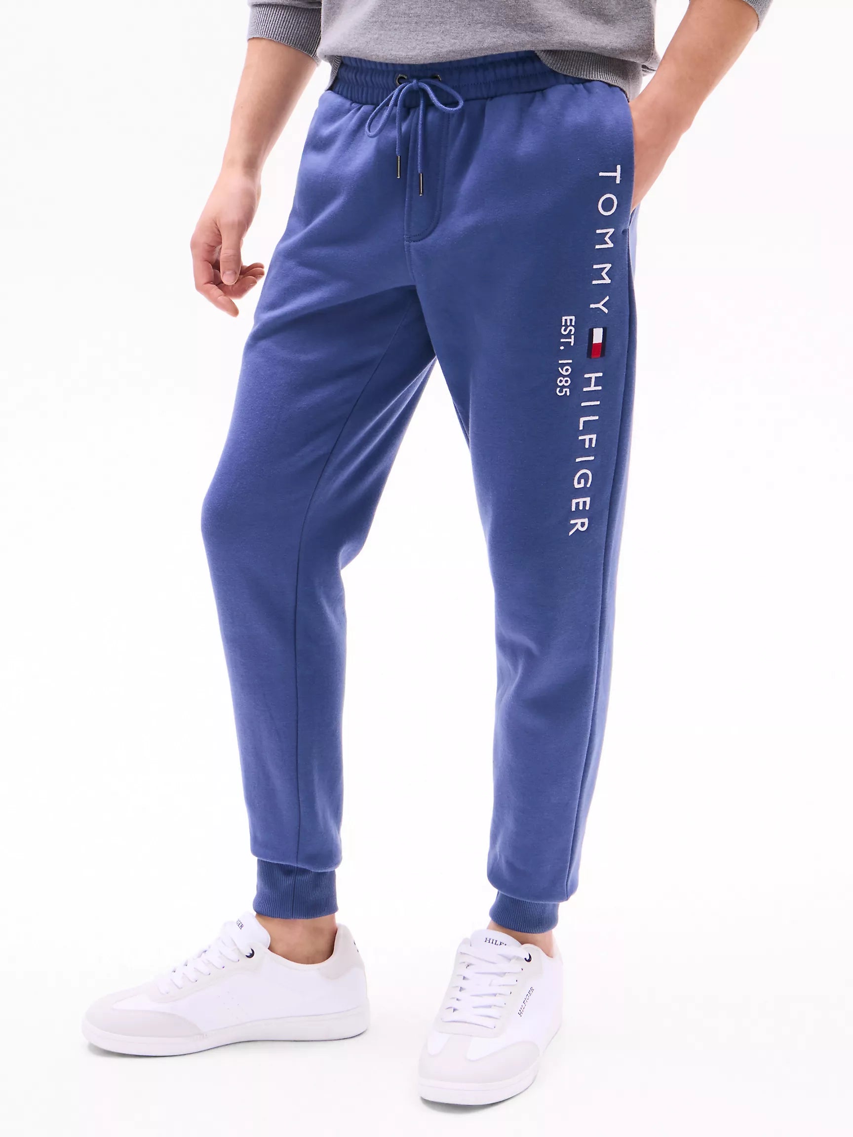 Tommy MENS' Logo Sweatpant /Bank Blue