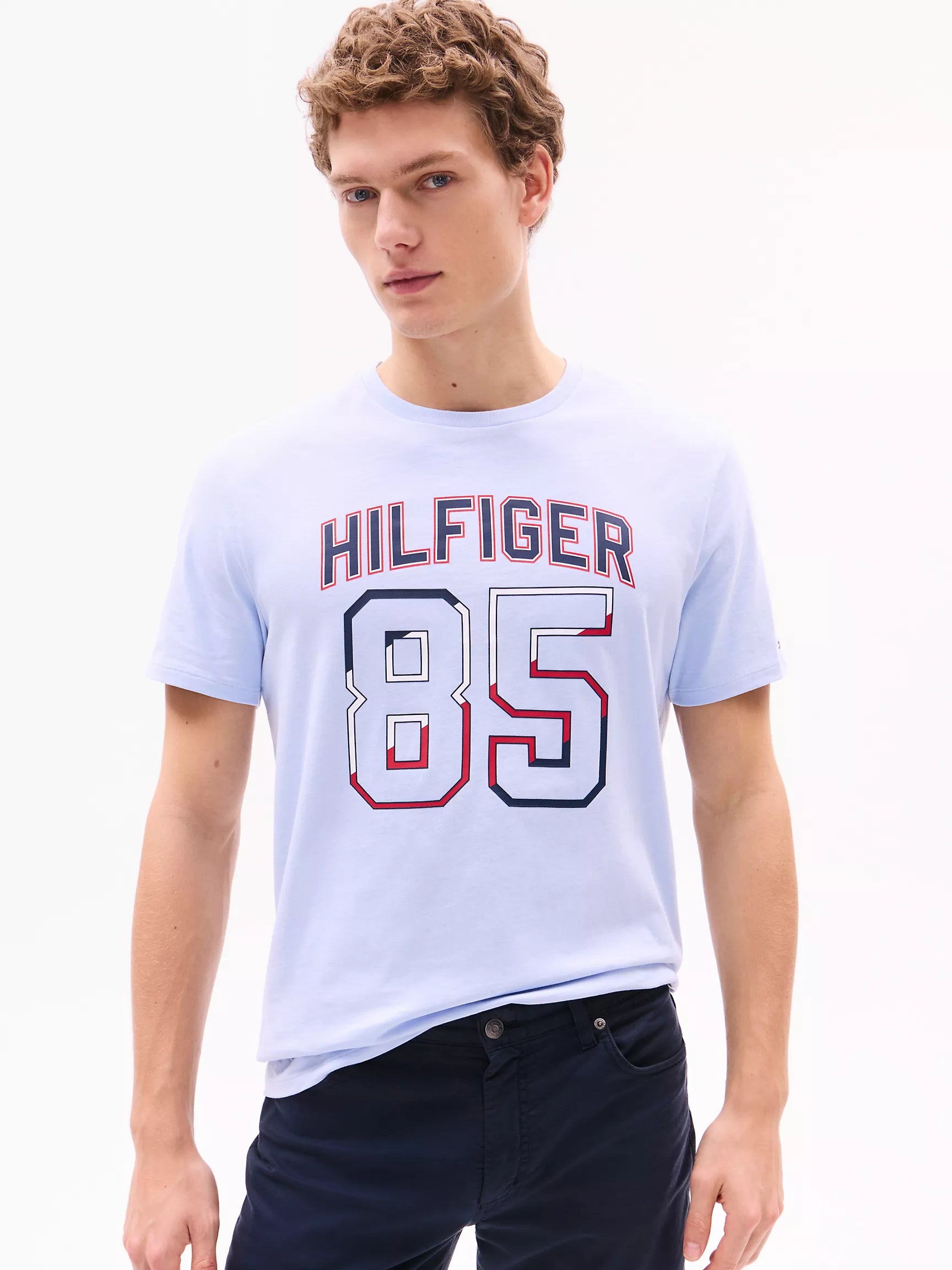 Tommy Mens' Hilfiger 85 Logo T-Shirt
