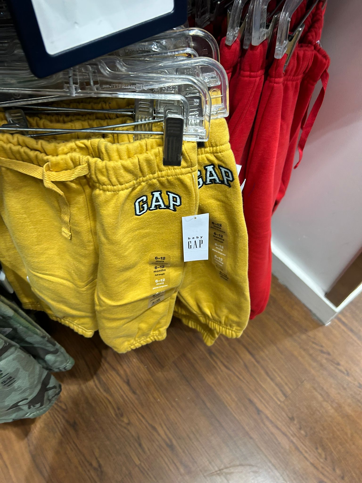 babyboy Gap Relaxed Logo Pull-On Joggers Honey Im Home Yellow