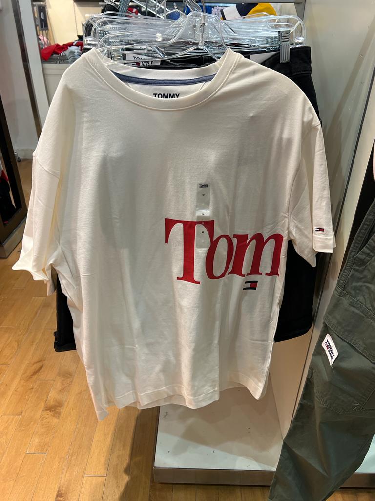 TOMMY HILFIGER MENS' BOLD TOMMY LOGO T-SHIRT