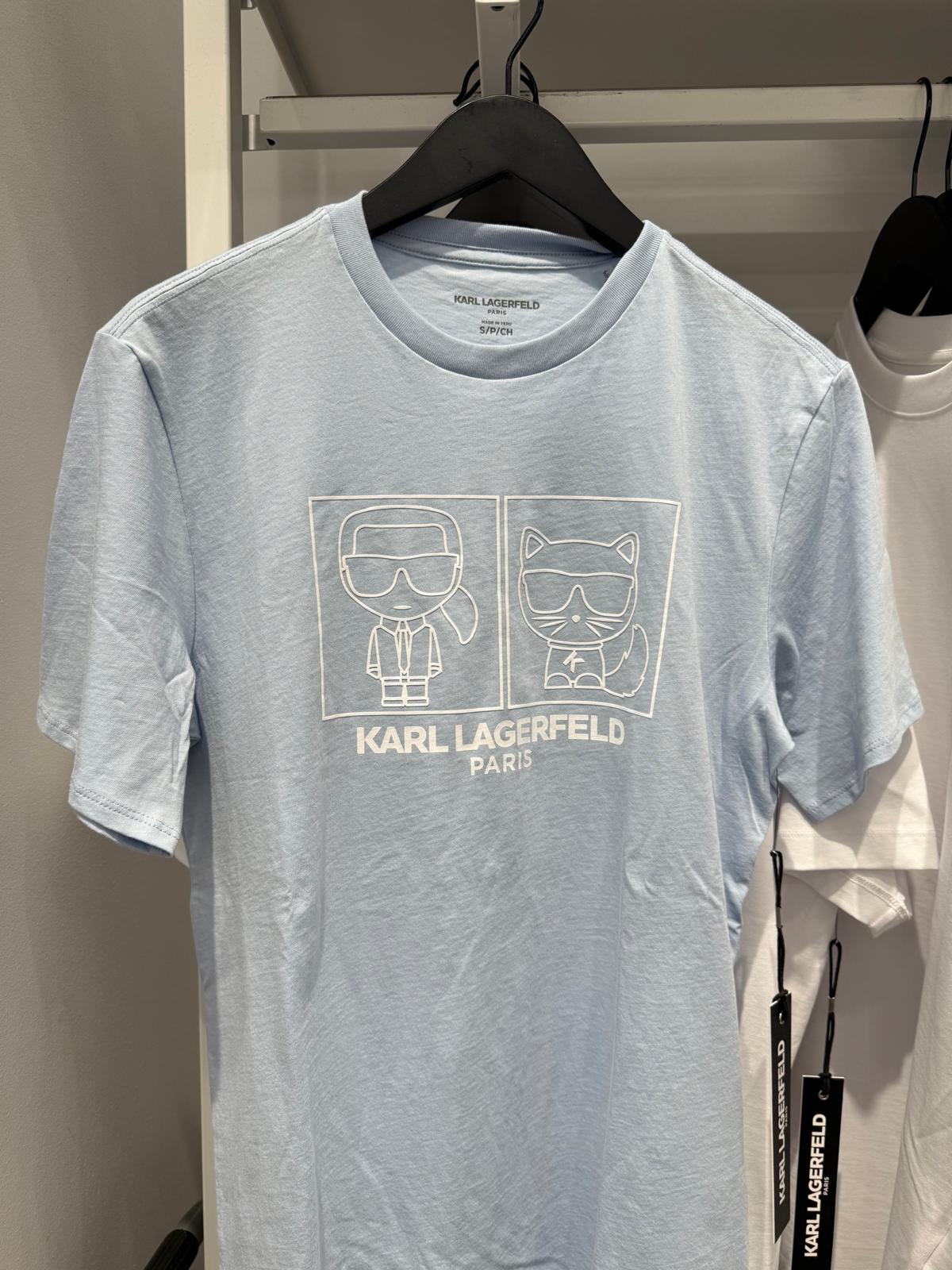 KARL LAGERFELD Men's KARL & CHOUPETTE T-SHIRT