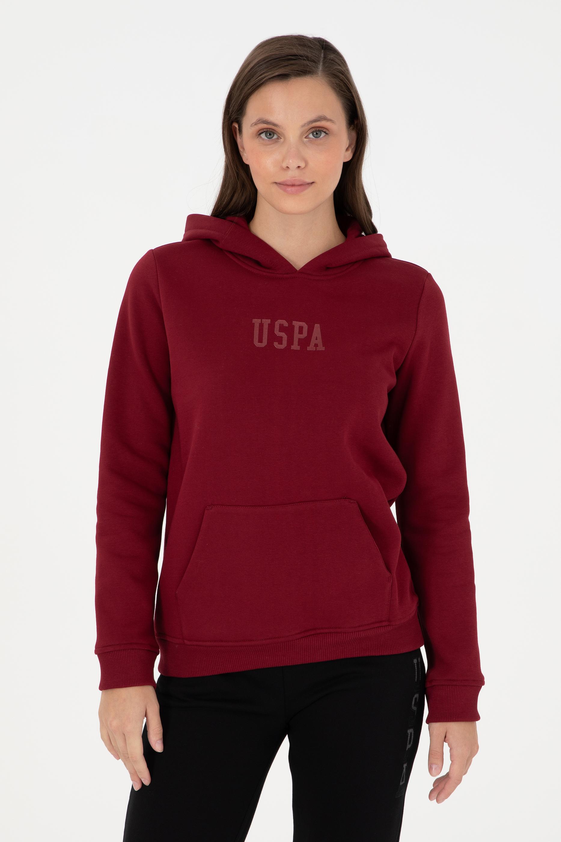 Women's U.S.Polo Basic Hooded Sweatshirt