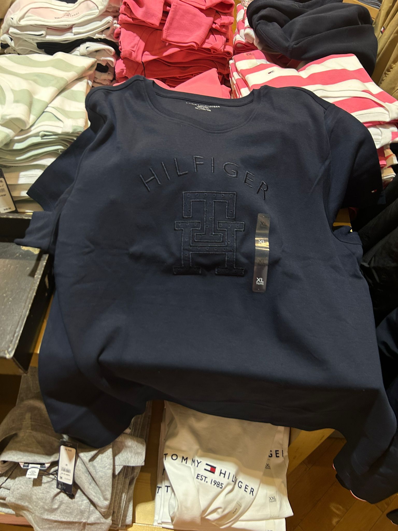 Womens' Tommy Hilfiger - Embroidery Logo T-shirt