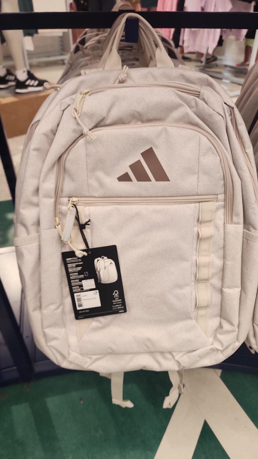 Adidas Excel 7 Backpack Light Beige