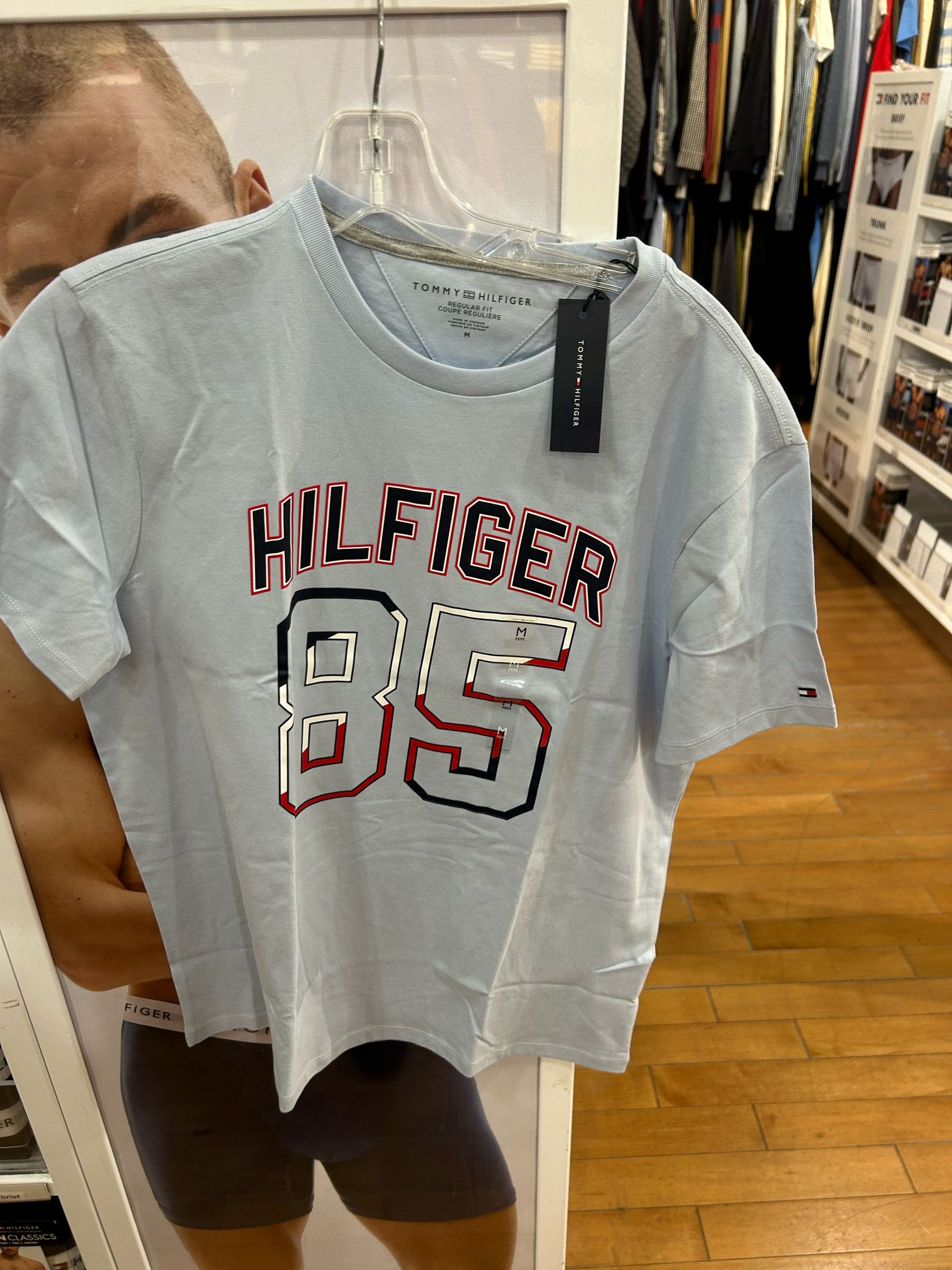 Tommy Mens' Hilfiger 85 Logo T-Shirt