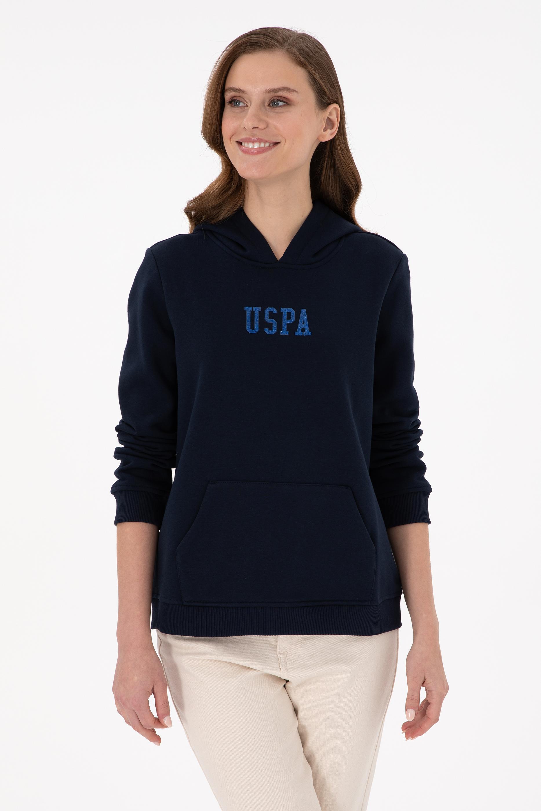 Women's U.S.Polo Basic Hooded Sweatshirt