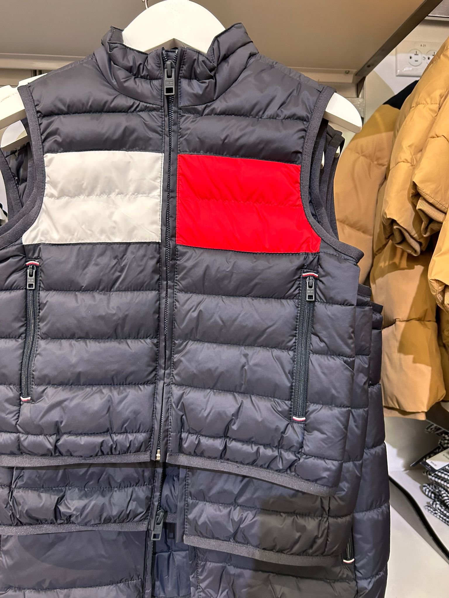 Boys Tommy Quilted Packable Vest