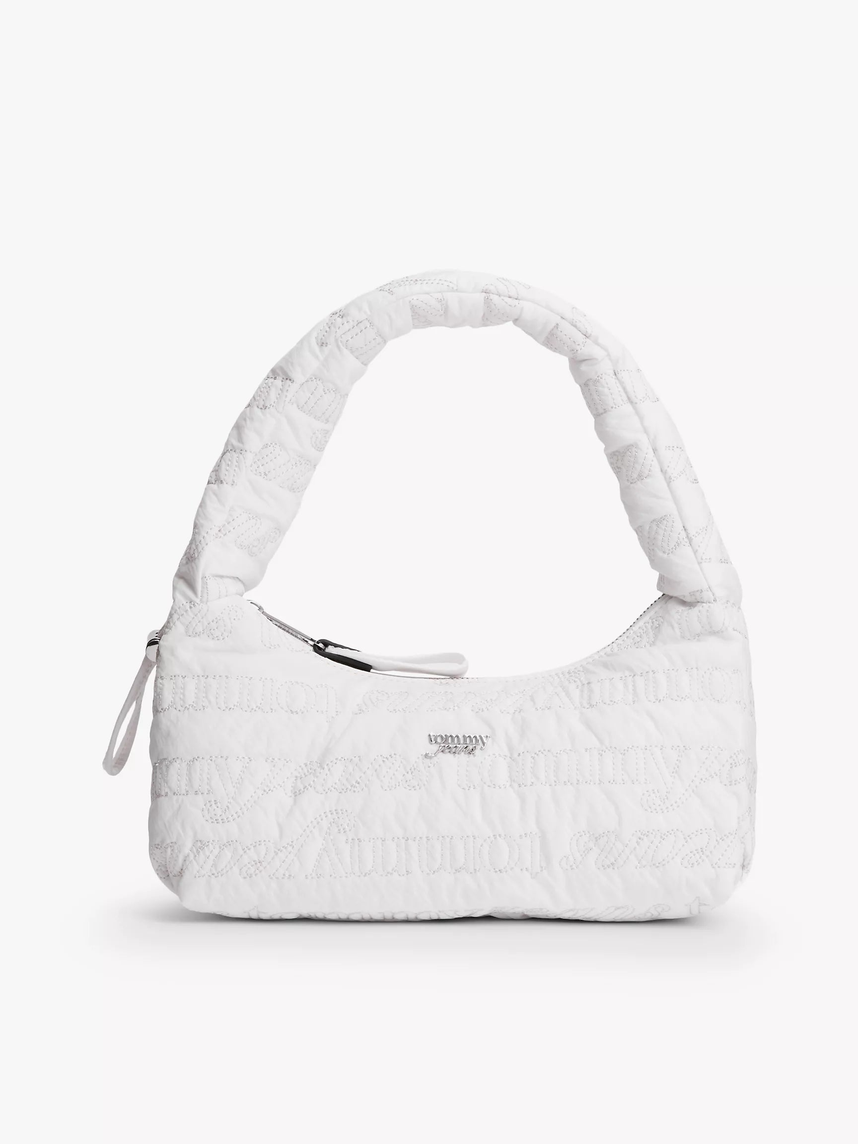 Women's Tommy Jeans Embroidered Shoulder Bag-White