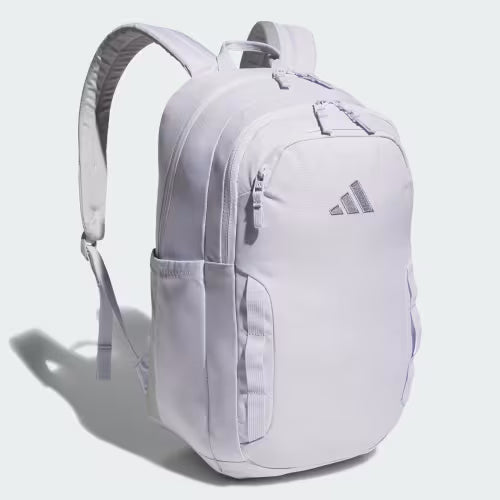 Unisex Adidas Amplifier School Backpack – White