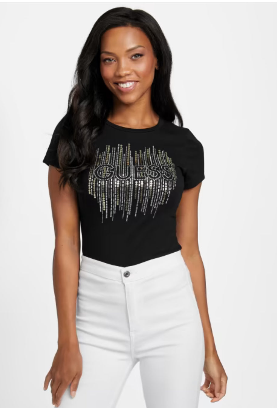 Guess Women  Frances  T-shirt - Black