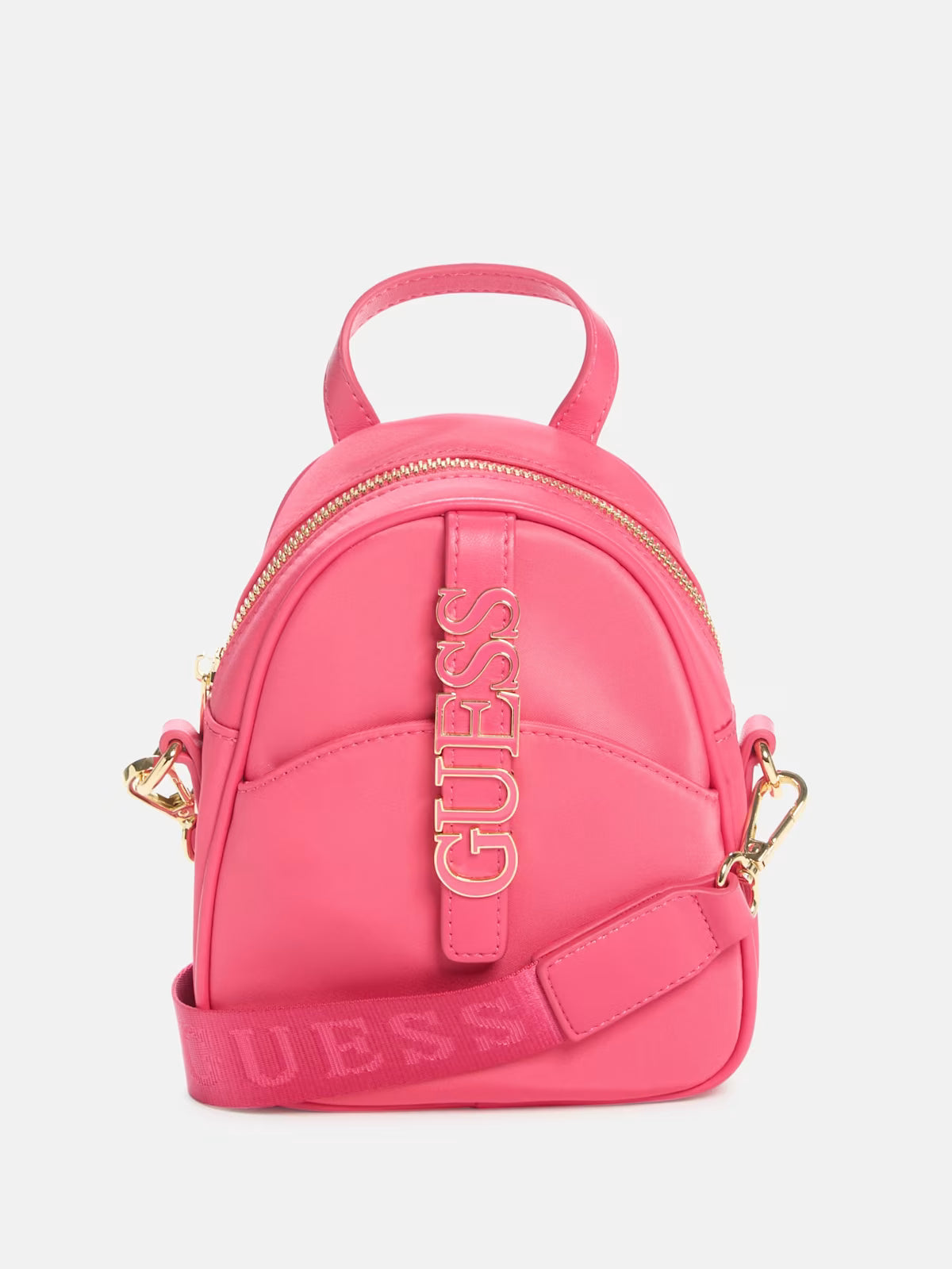 GUESS Womens' Nylon Mini Backpack Pink