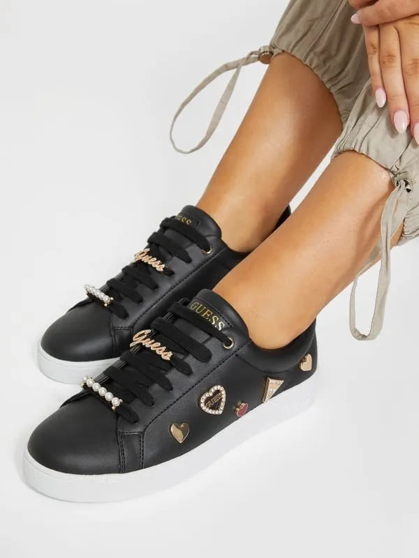 Guess Sneakers With Decorative Metal Details
