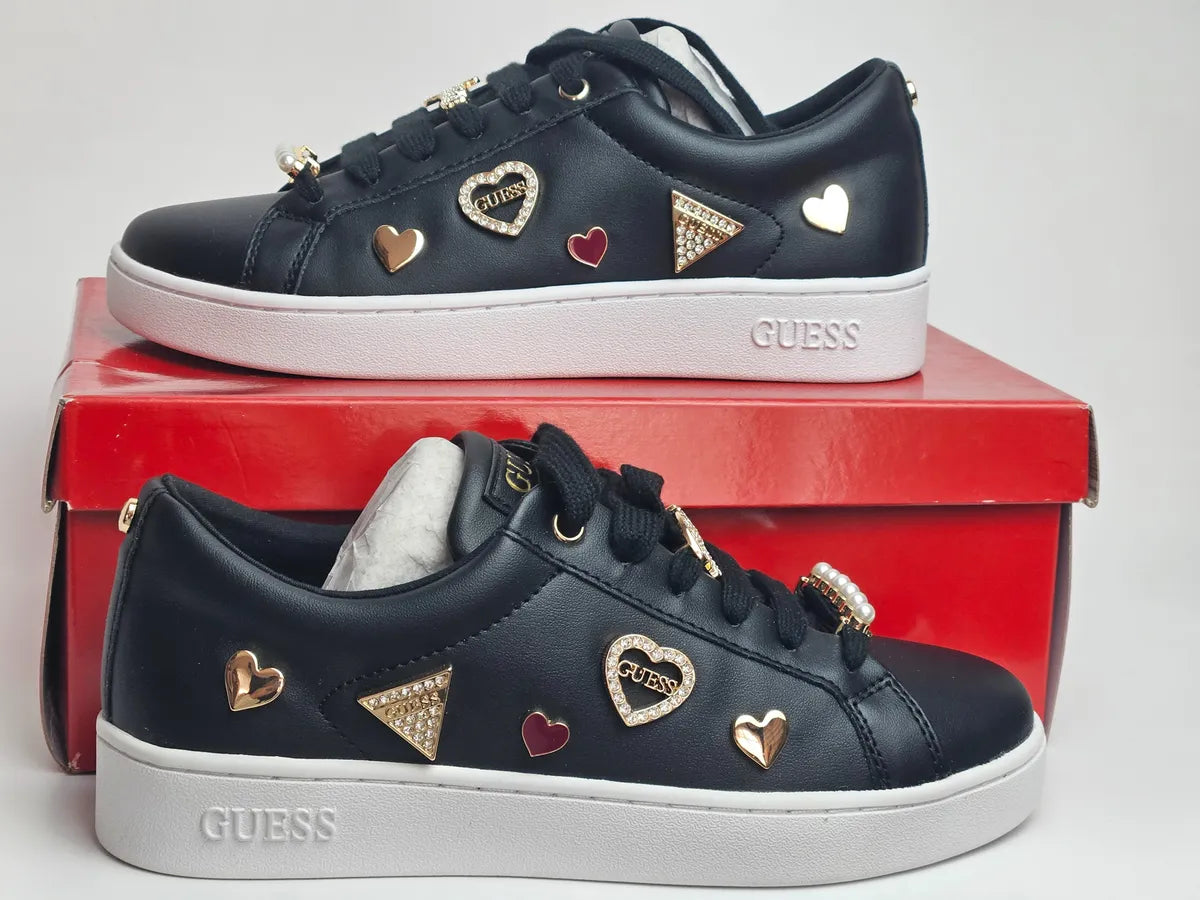 Guess Sneakers With Decorative Metal Details