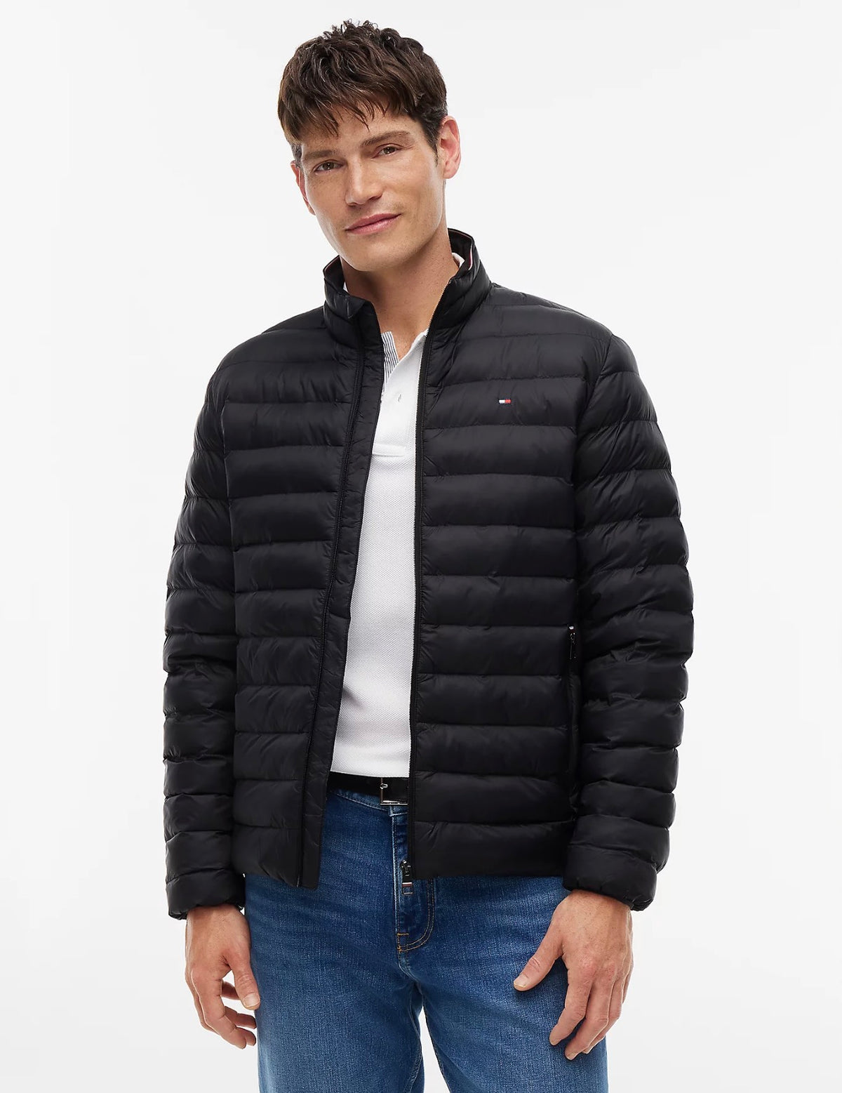 TH Performance Lightweight Packable Men Jacket- Black