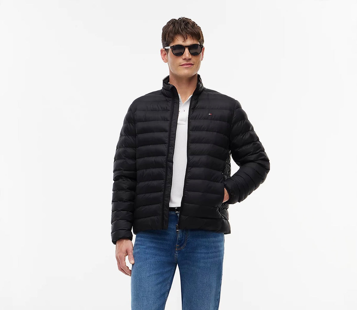 TH Performance Lightweight Packable Men Jacket- Black