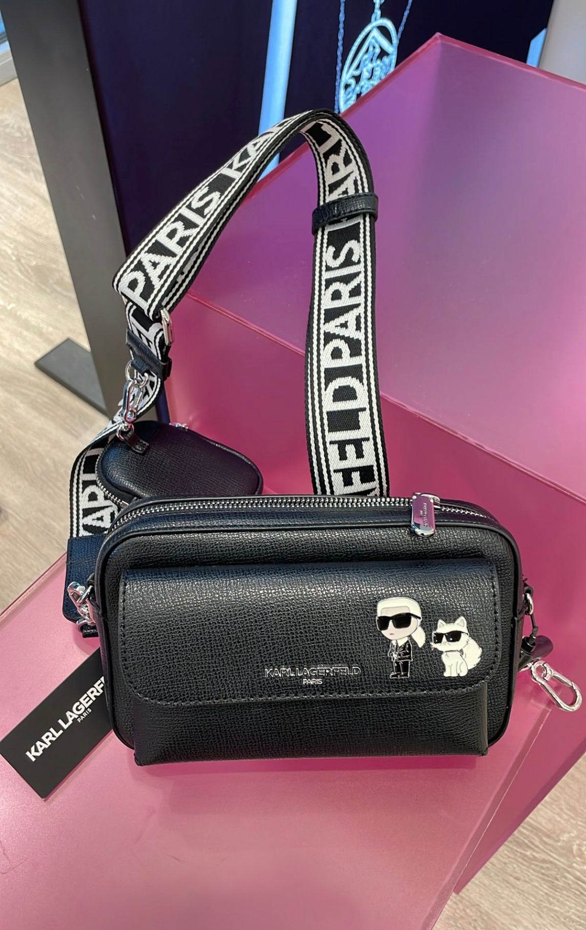 Karl Lagerfeld Paris Maybelle Camera Bag - Karl & Choupette