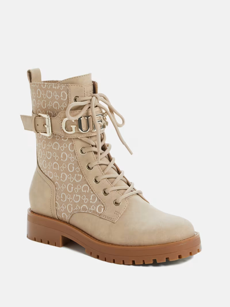 Women's Guess Avarry Logo Utility Booties