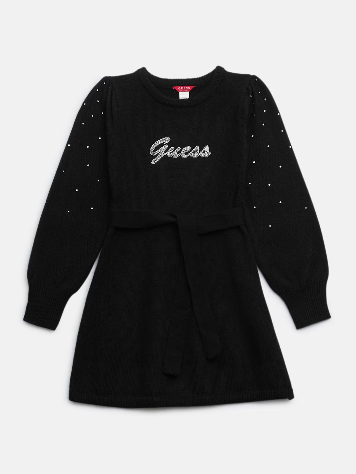 Guess Girls Billie Sweater Dress (7-14) Black