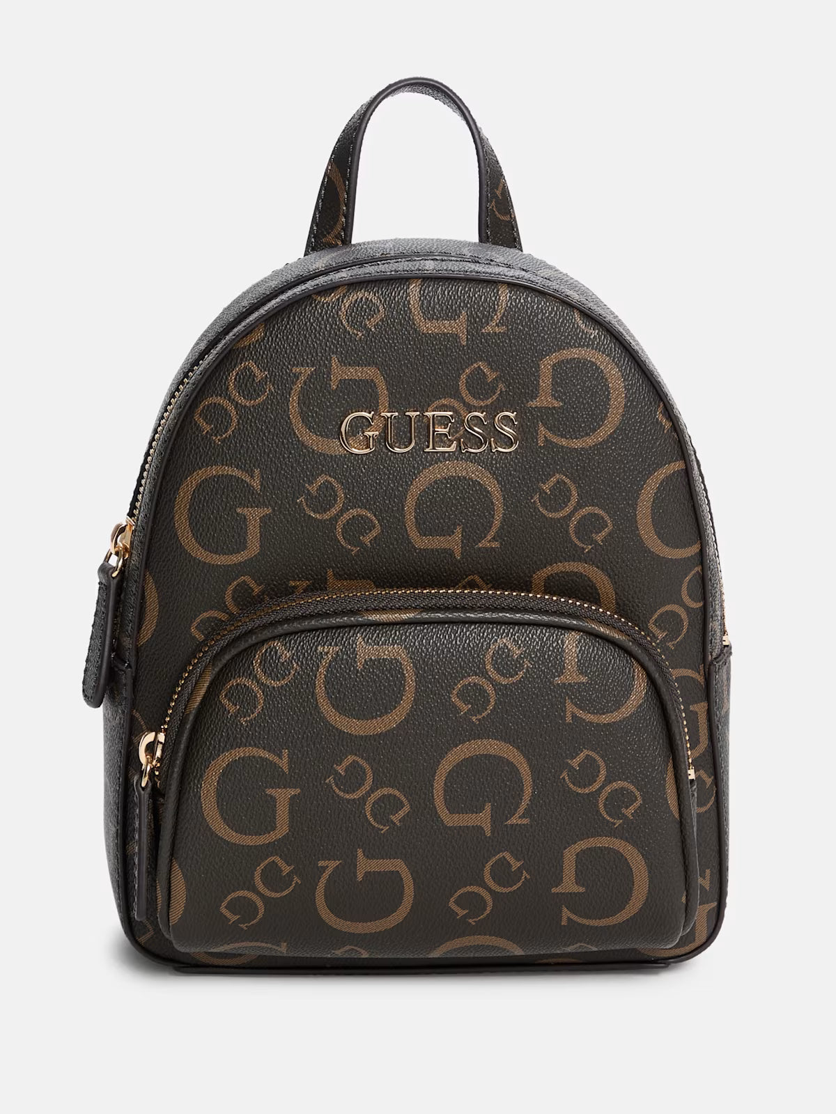 GUESS WOMENS' Eldoria Enlarged Logo Mini Backpack BROWN