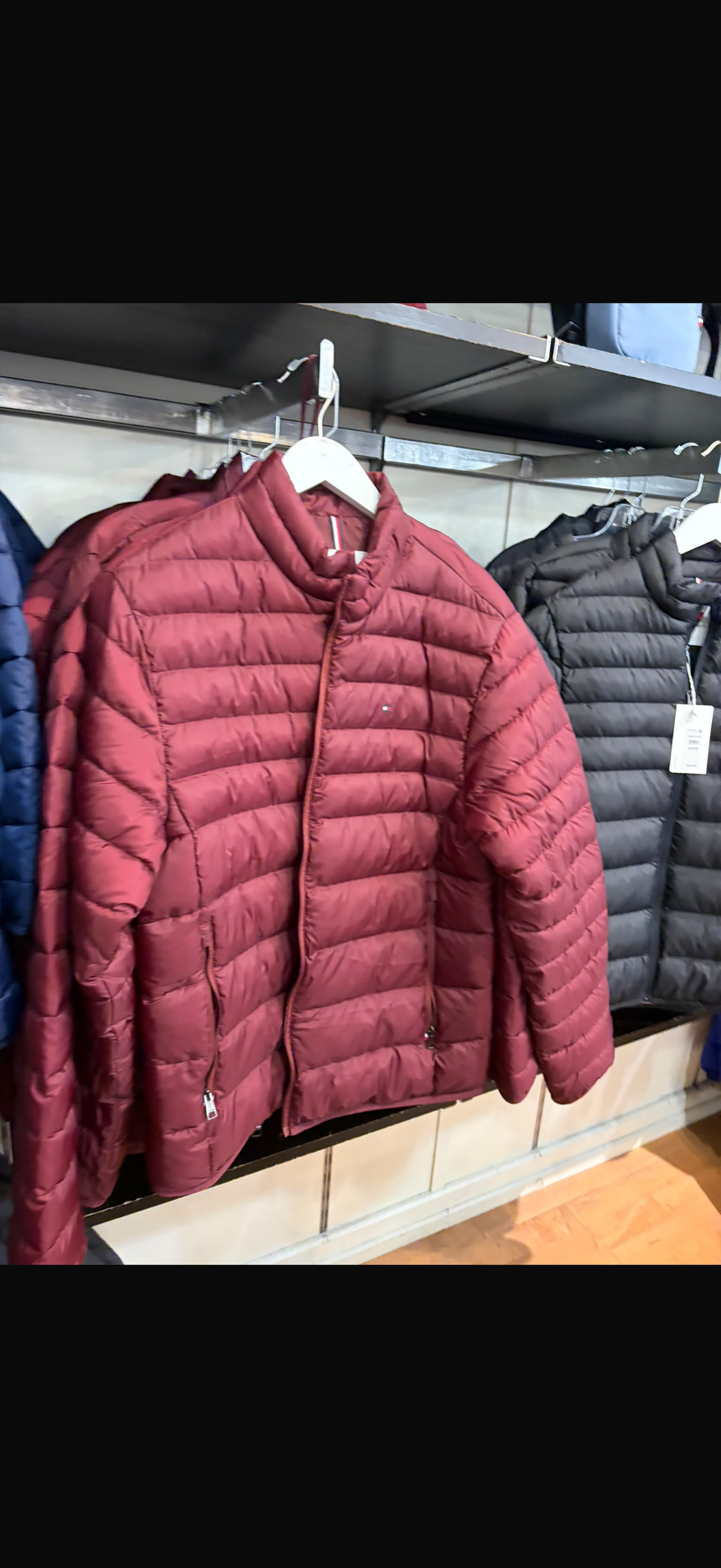TH Performance Lightweight Packable Men Jacket- Burgundy