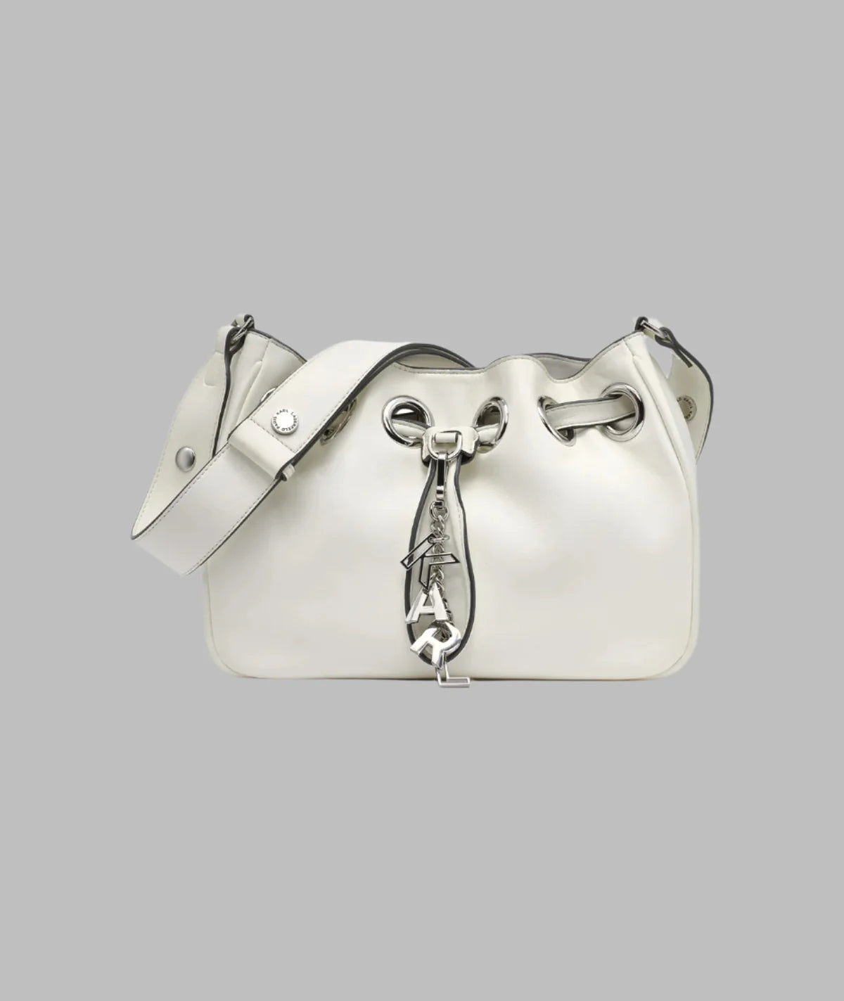 Karl Lagerfeld Women's DESIREE SMALL LEATHER HOBO BAG