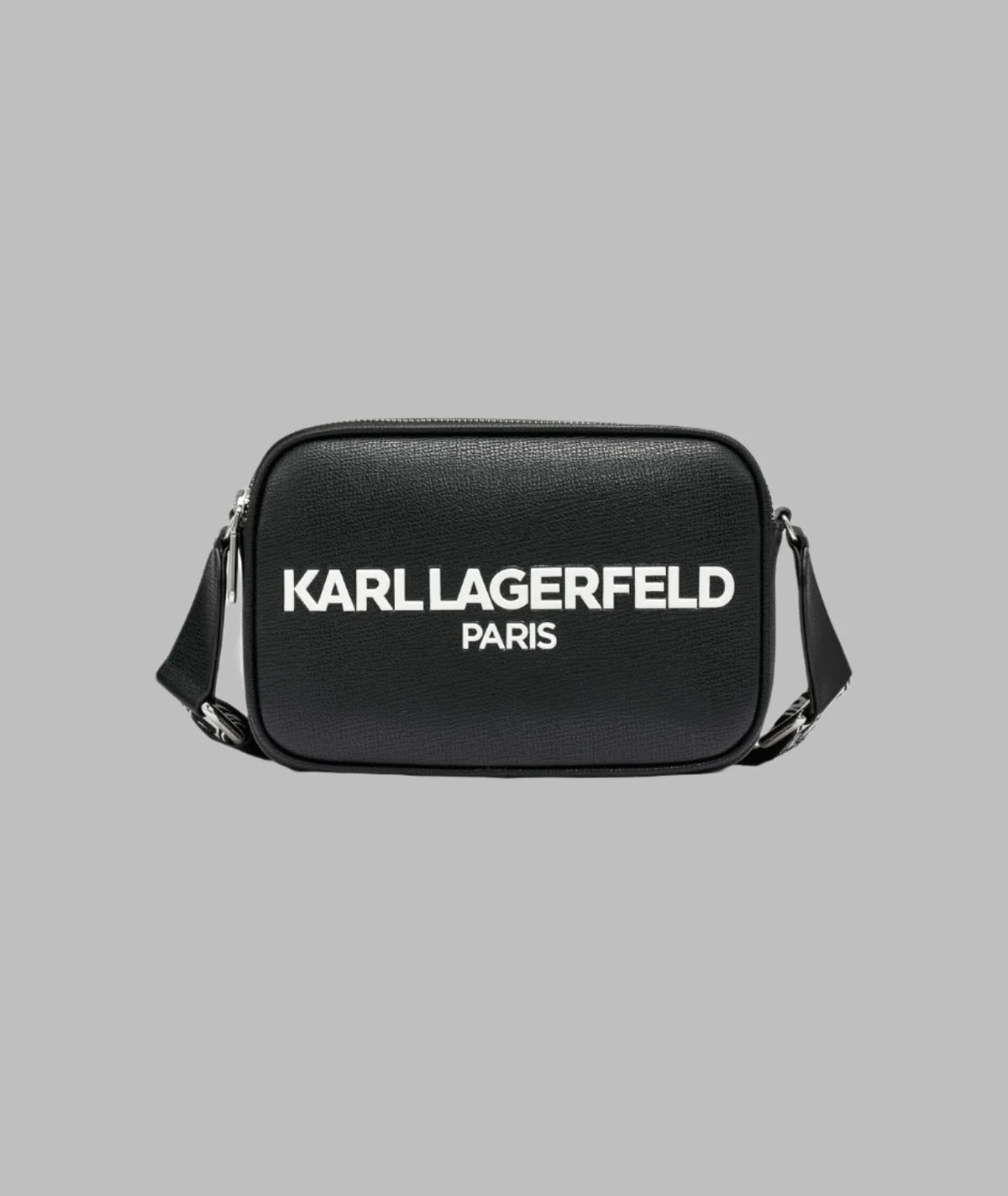 Womens' Karl Lagerfeld Paris MAYBELLE CAMERA CROSSBODY/ black
