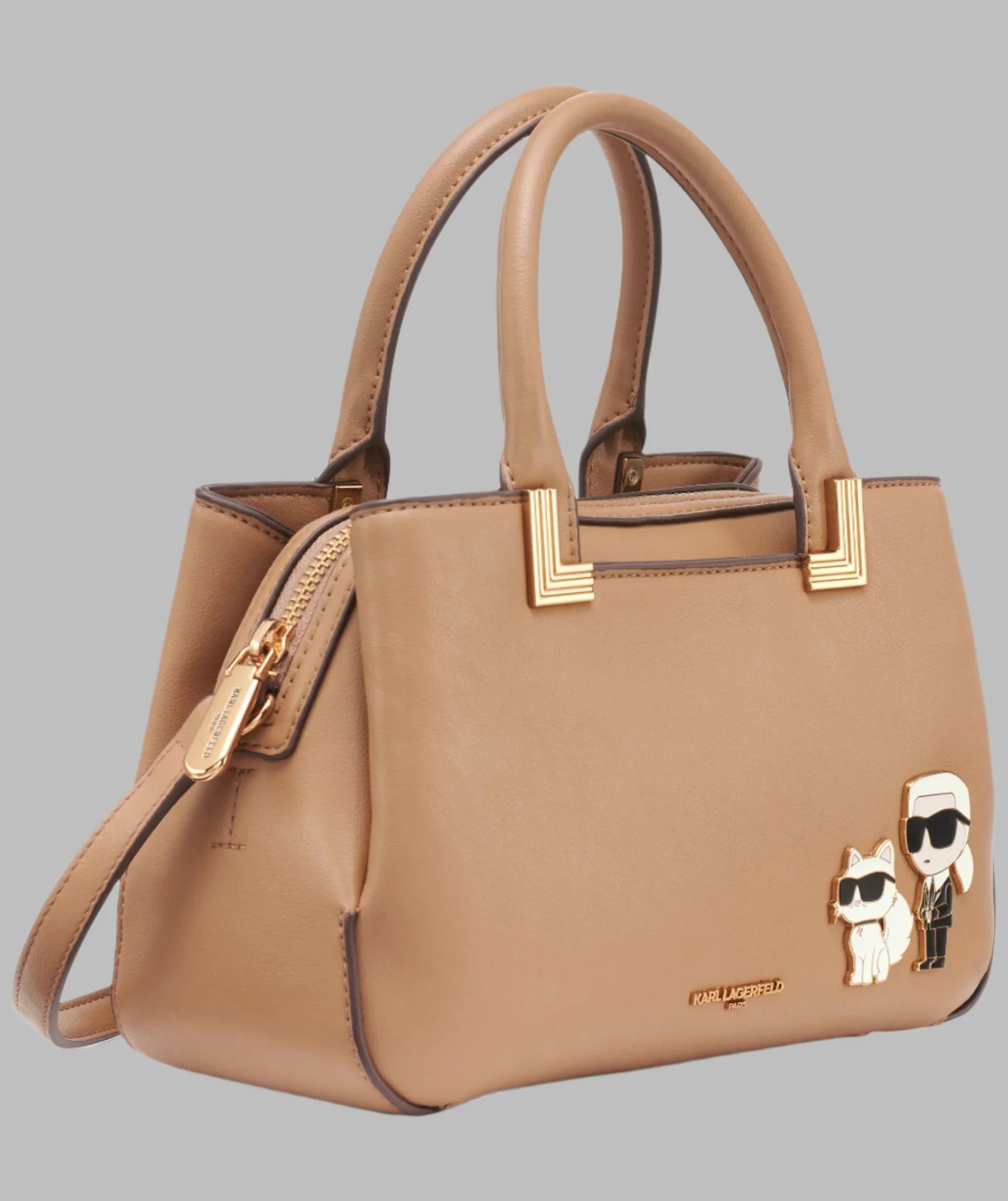 Women's KARL MERIBEL CROSSBODY WITH CATE PINS Brown