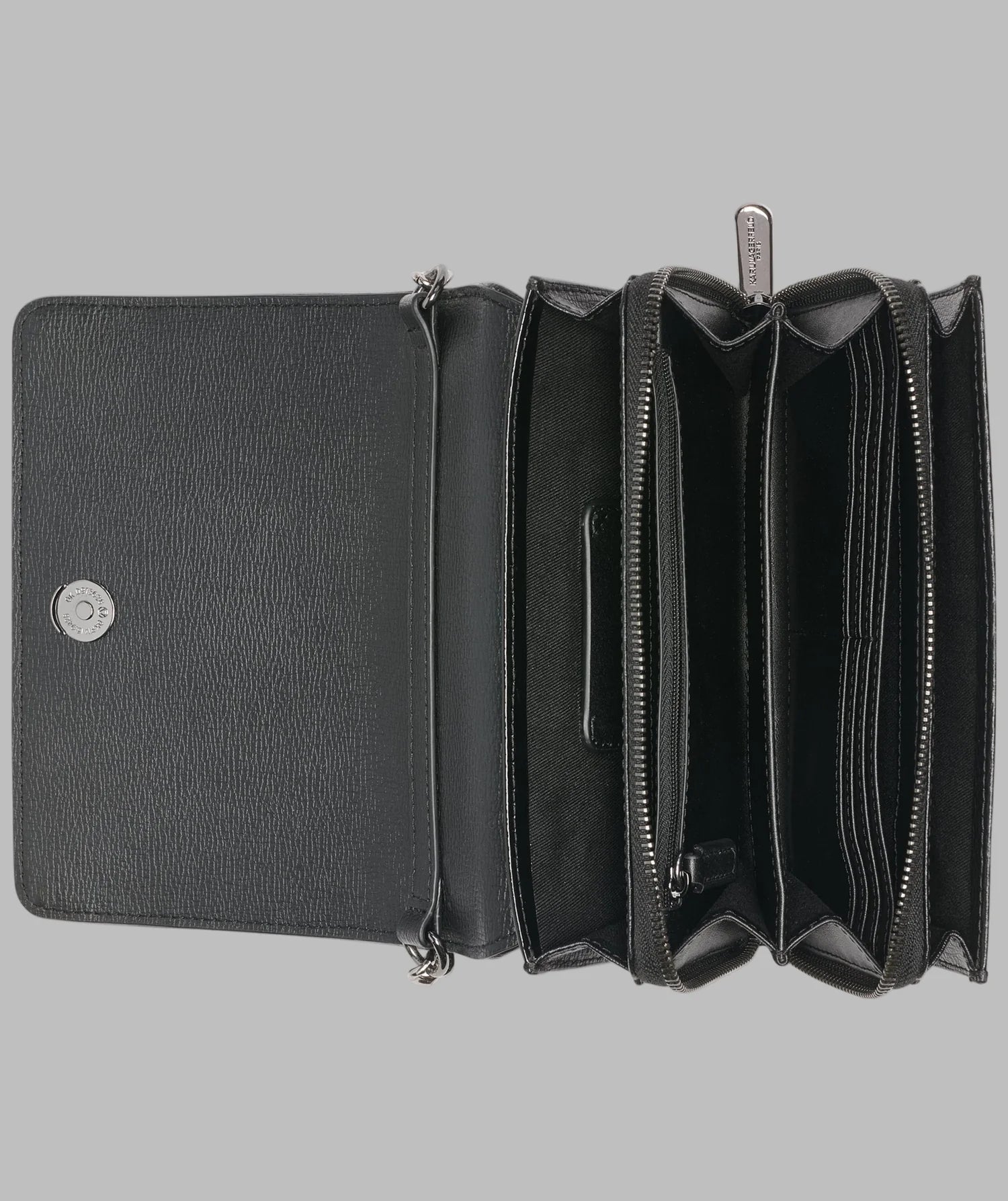 Karl Lagerfeld Paris Womens' LOURDES CROSSBODY BLACK EMBRIODERED