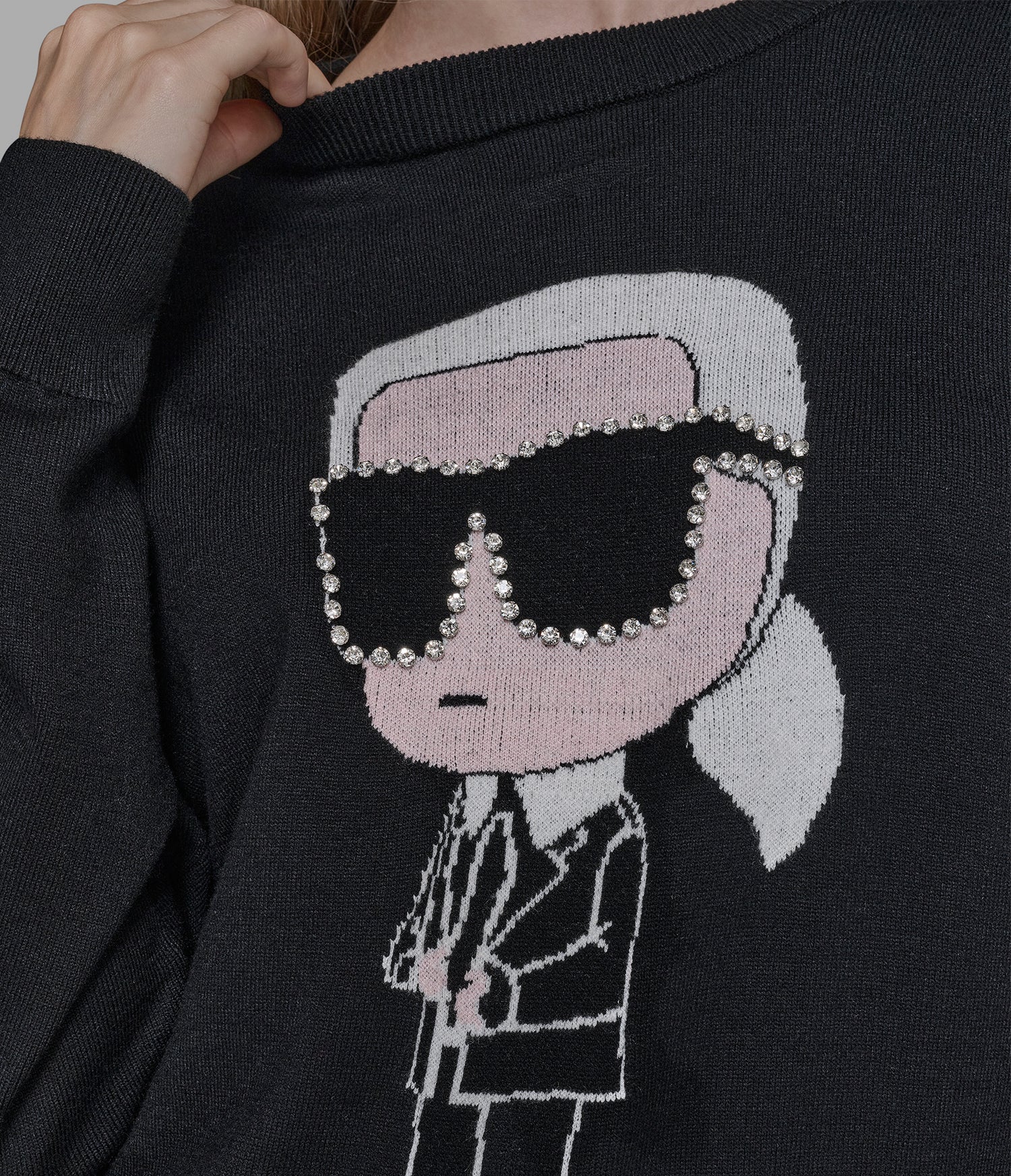 Karl Lagerfeld Paris Women's KARL CHARACTER SWEATER