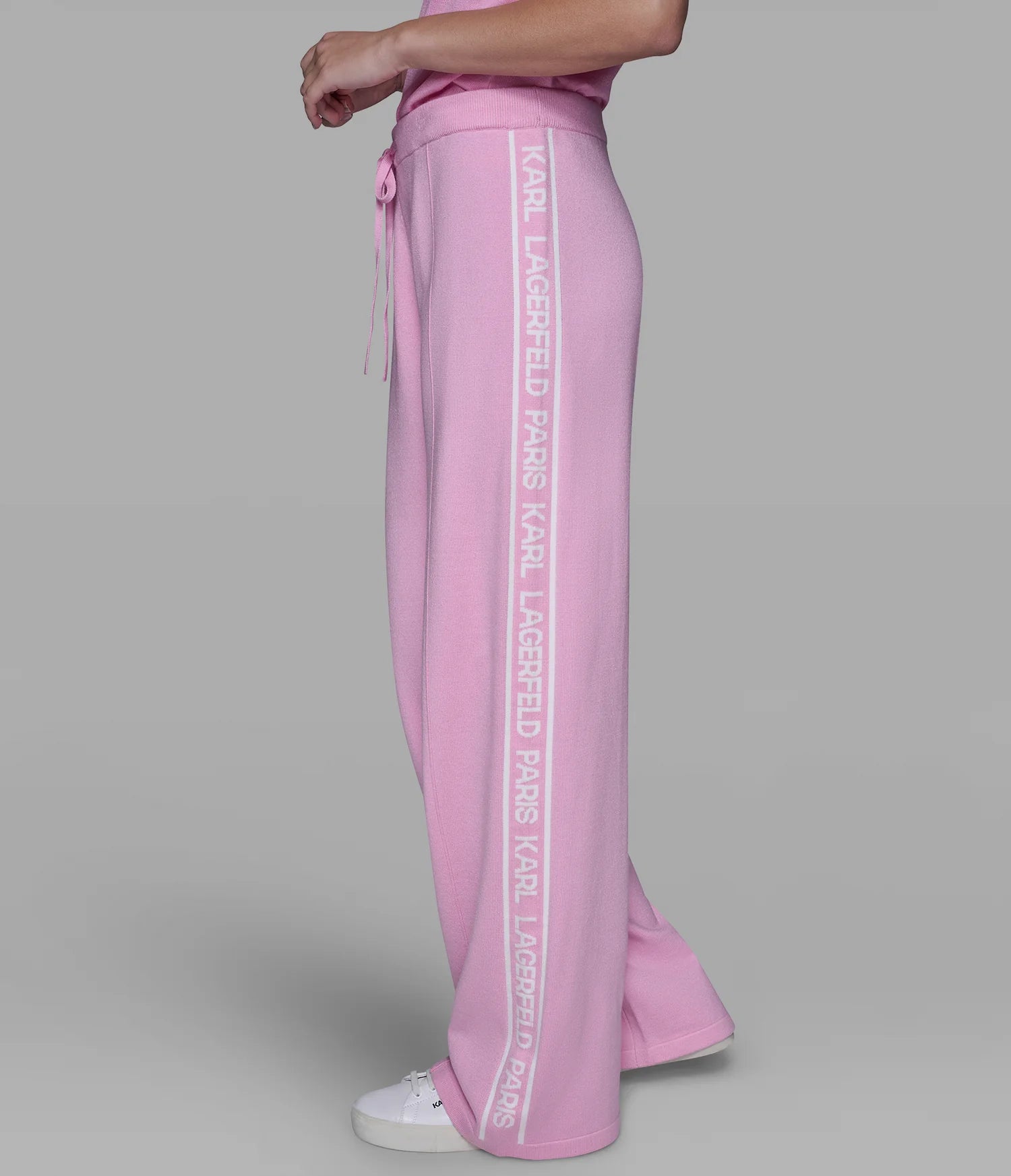 Womens' KARL LOGO SWEATER PANT Pink