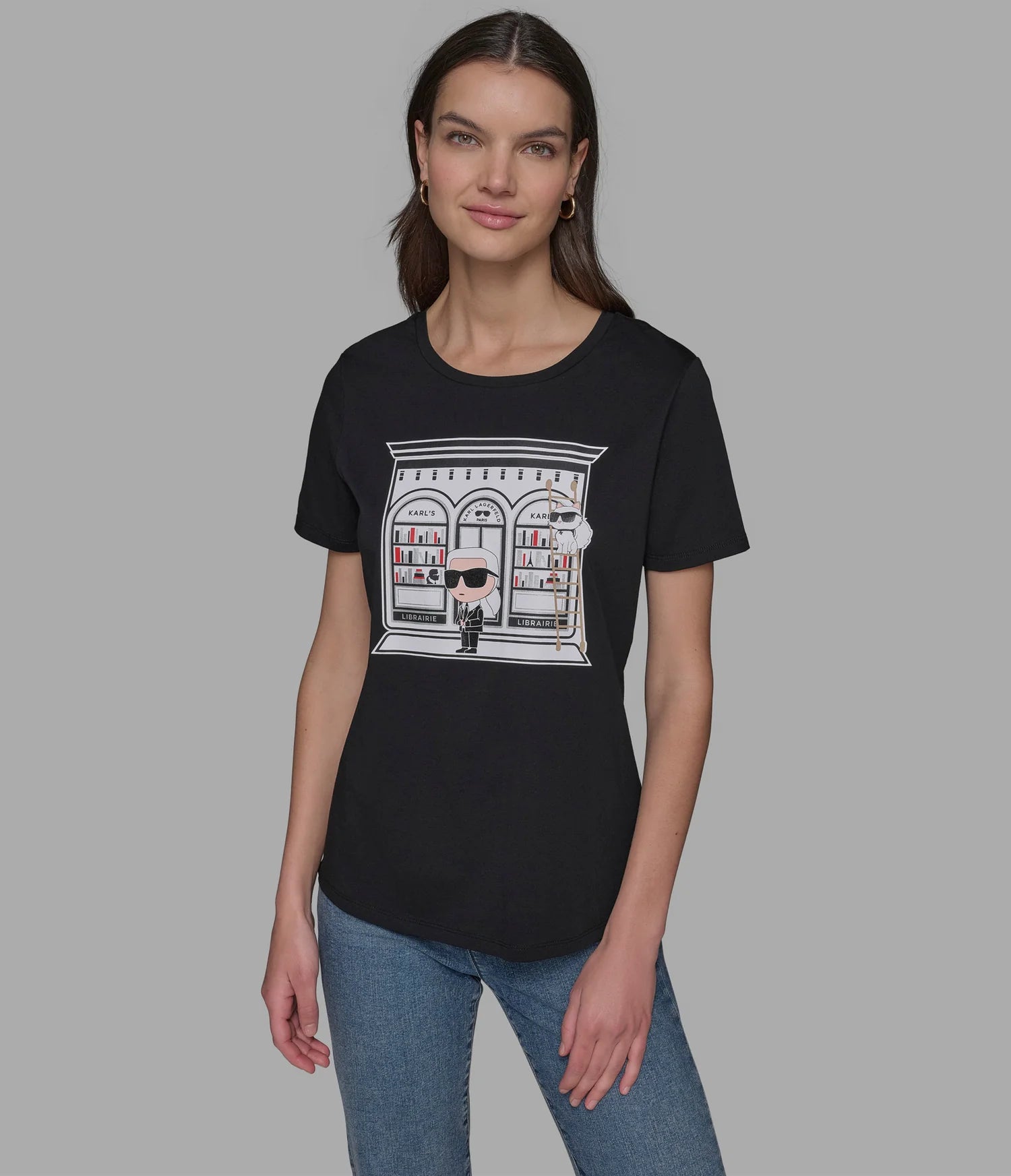 Womens' BOOKSTORE KARL LOGO TEE