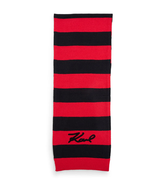 Karl Womens' RUGBY STRIPE SCARF