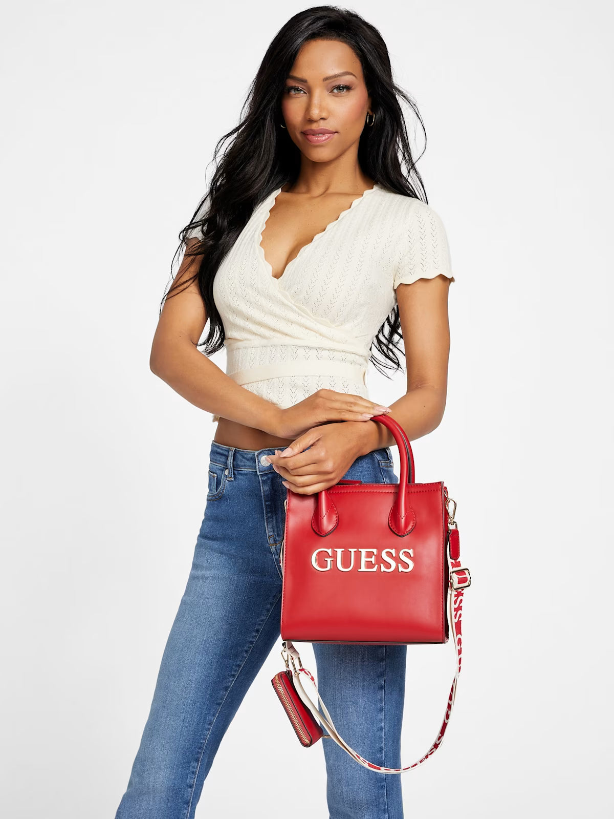 GUESS WOMENS' Caracara Small Carryall
