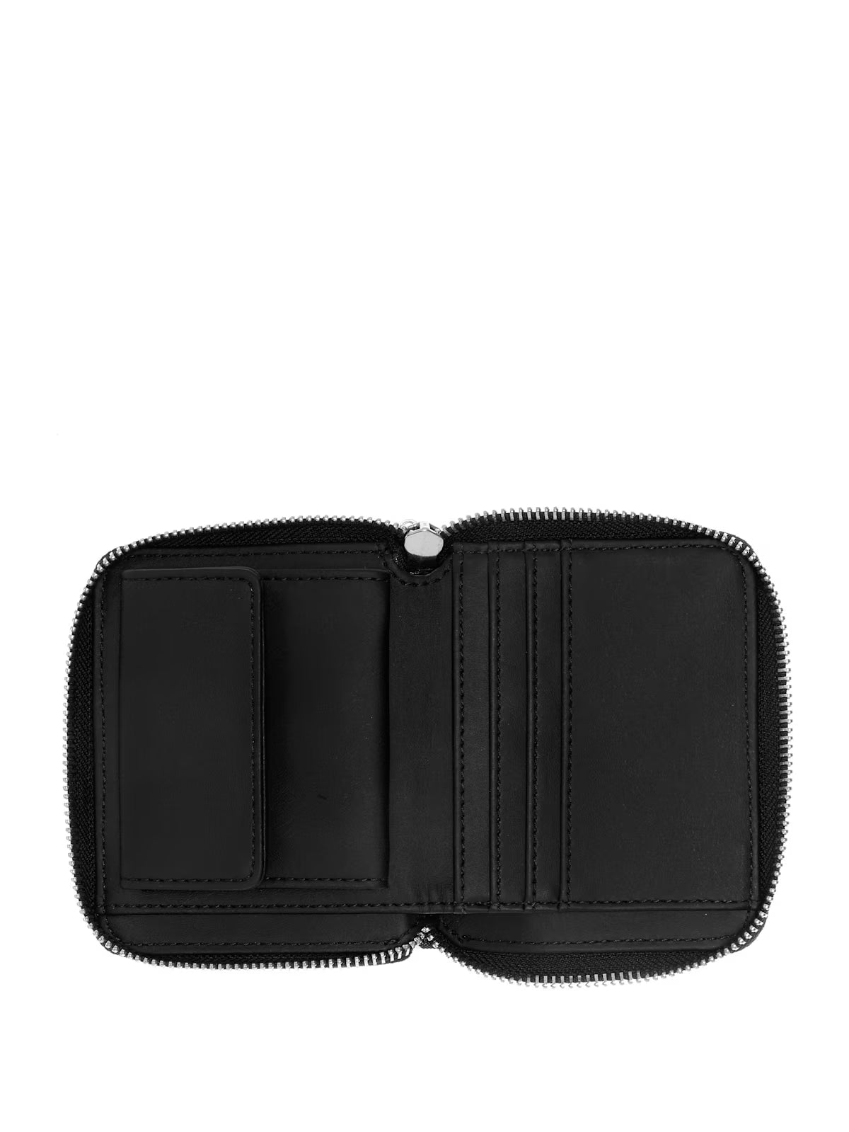 Guess Womens' Caracara Small Zip Wallet Black