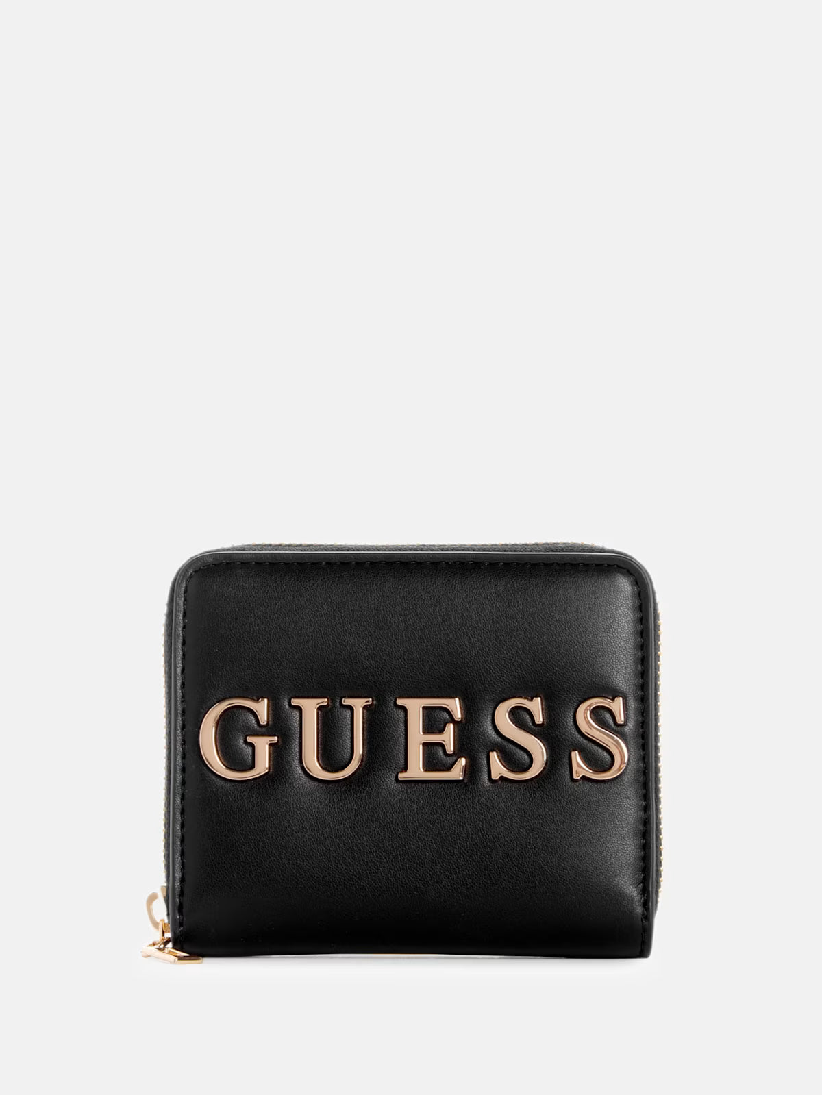 Guess Womens' Caracara Small Zip Wallet Black