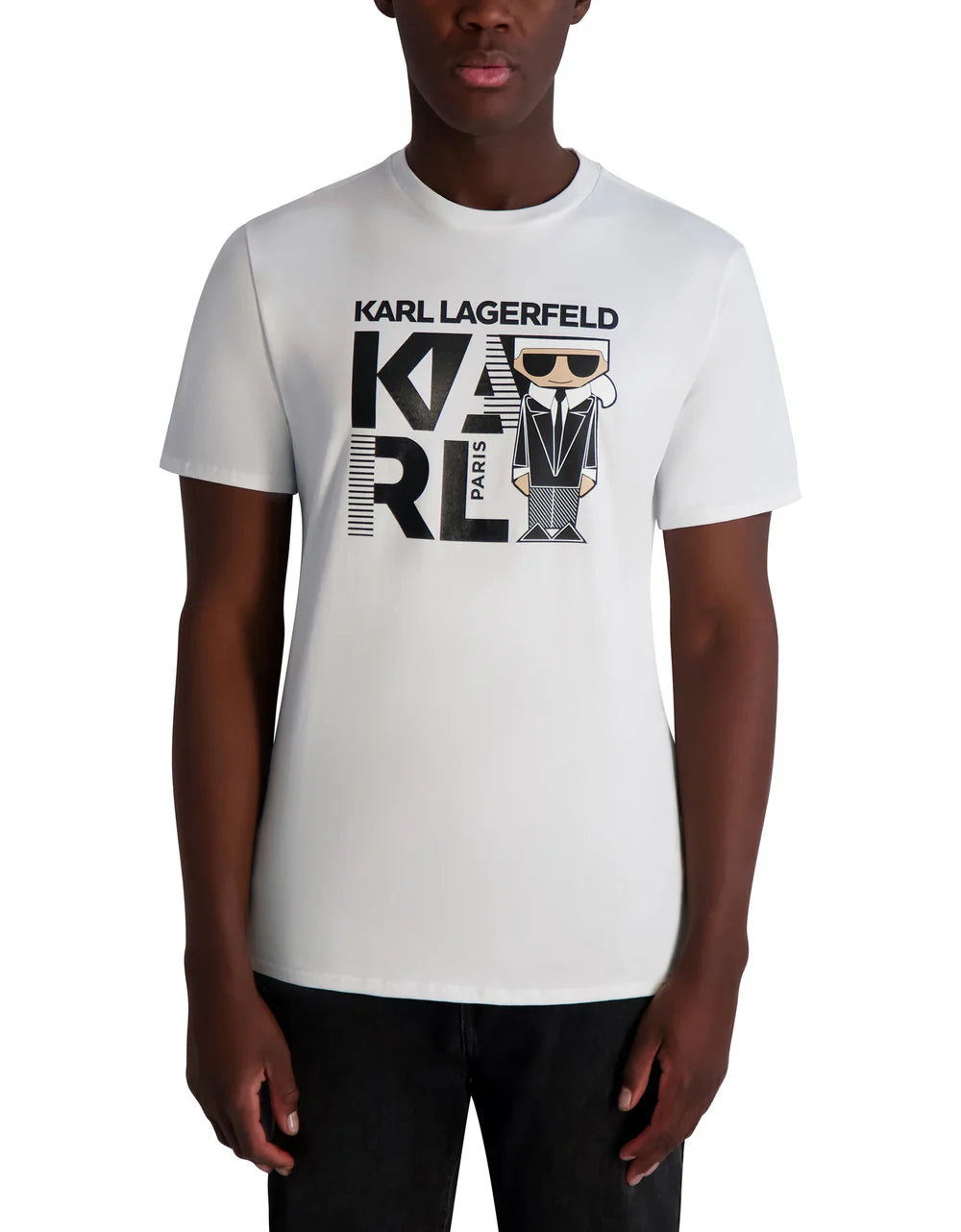 MENS' Karl Lagerfeld Paris KOCKTAIL KARL LOGO TEE