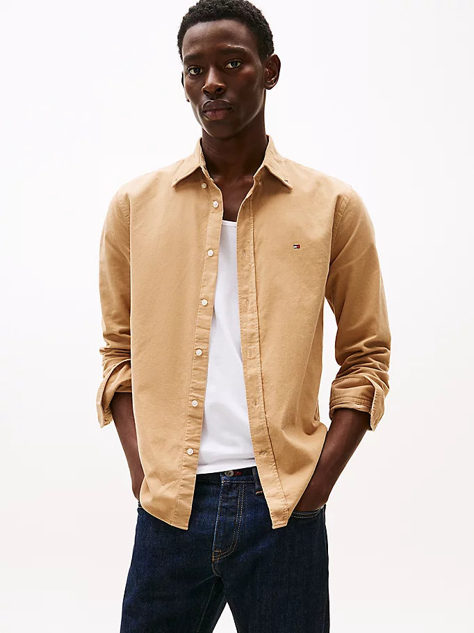 Tommy Mens' Regular Fit Corduroy Shirt