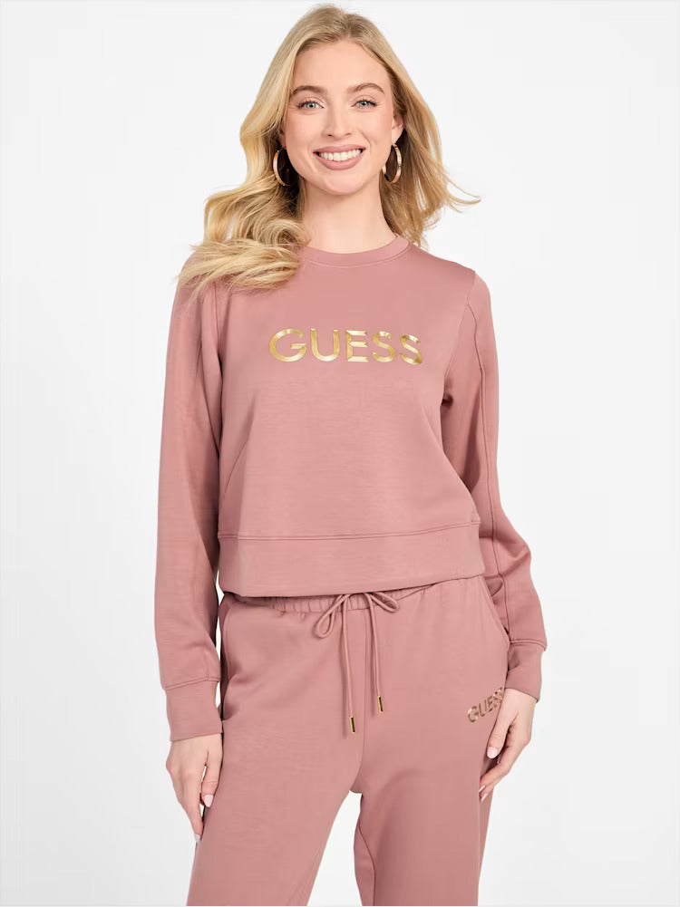 Guess Womens' Sol Logo Sweatshirt