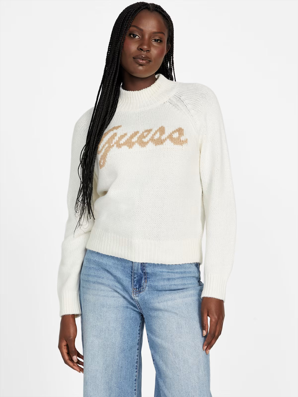 GUESS WOMENS' Virtye Turtleneck Sweater