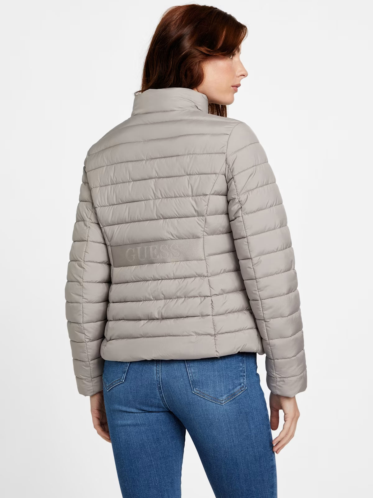 Guess WOMENS' Zalcon Puffer Jacket Gray