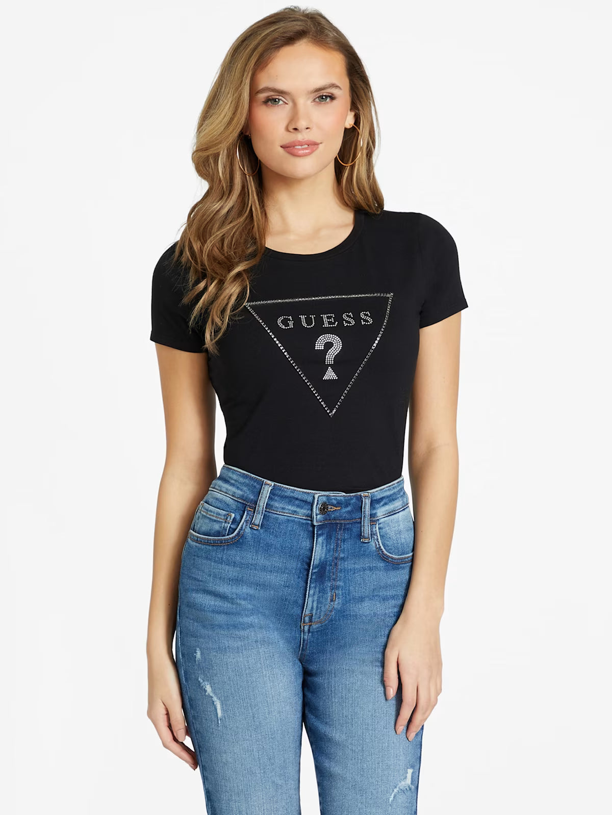 Guess Womens' Carlee Triangle Tee ( small defect)