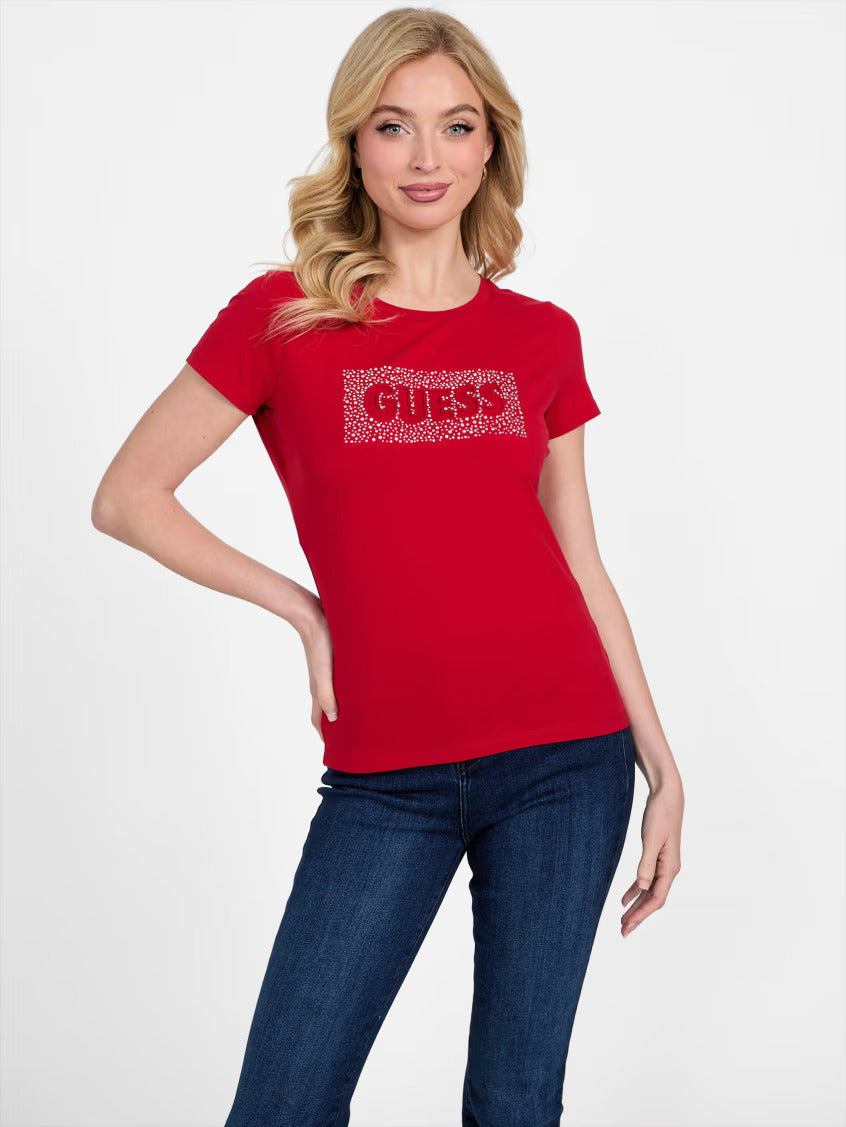 WOMENS' GUESS Eco Adabelle Tee / RED