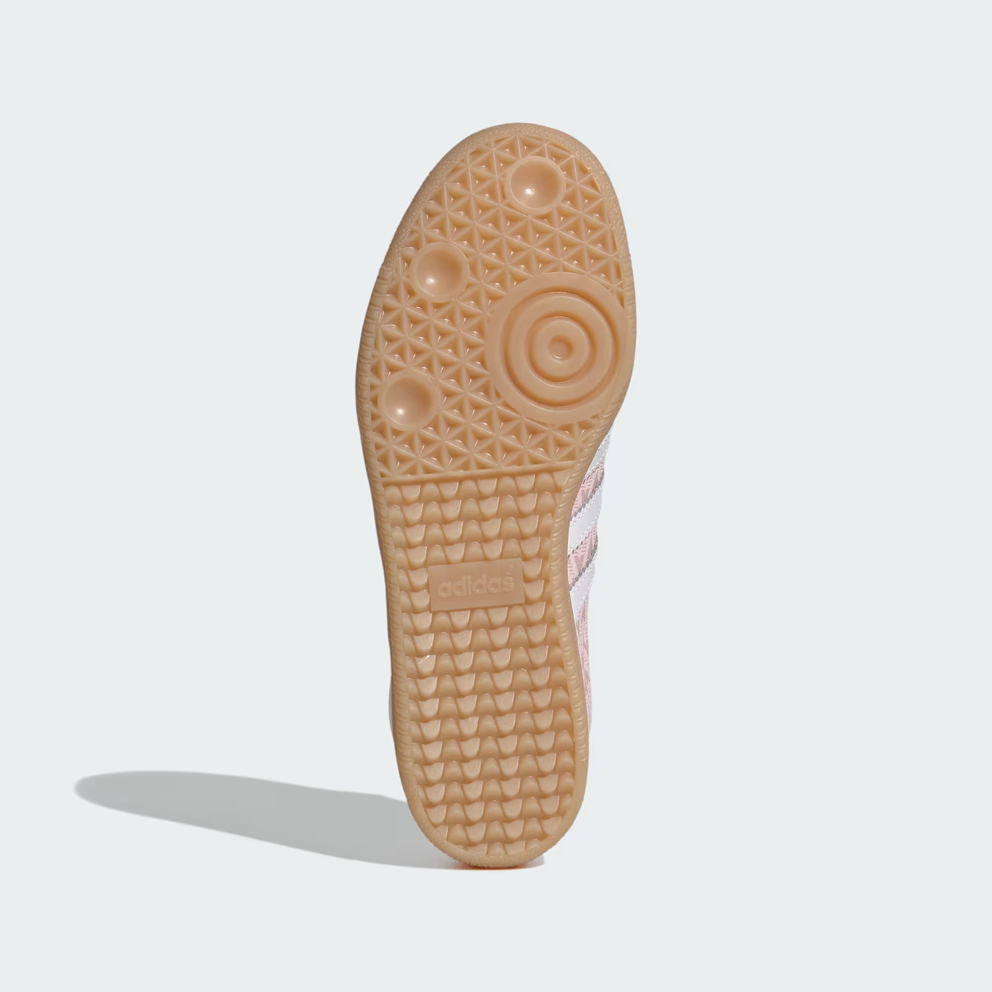 ADIDAS WOMEN'S SAMBA SHOES-Sandy Pink / Cloud White / Gold Metallic