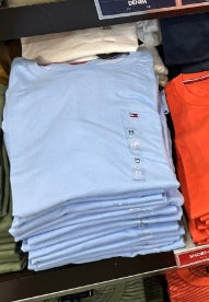 Tommy Hilfiger Men's Classics Pocket T-shirt-Baby Blue