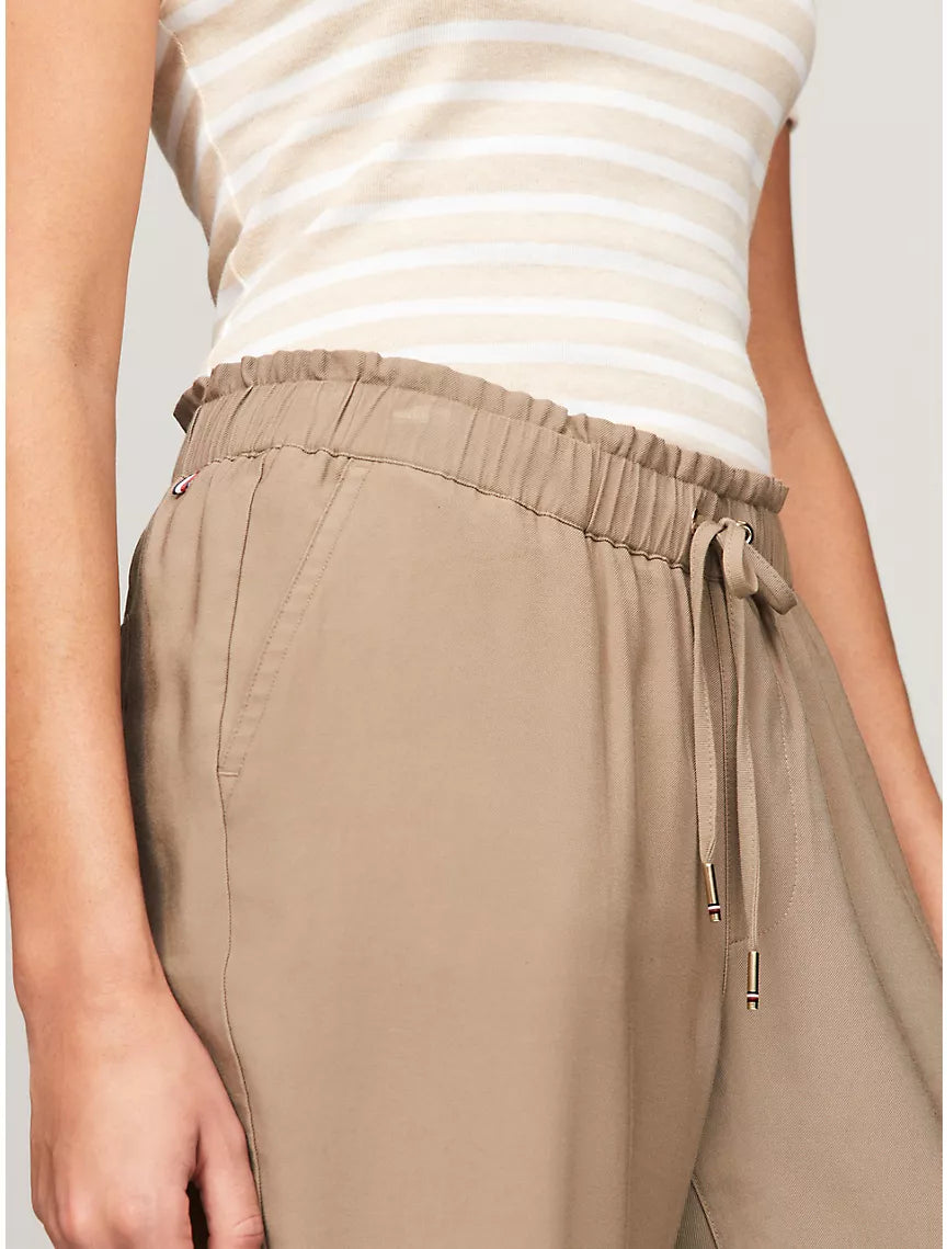 Tommy Hilfiger Tapered Drawstring Pant - Taupe